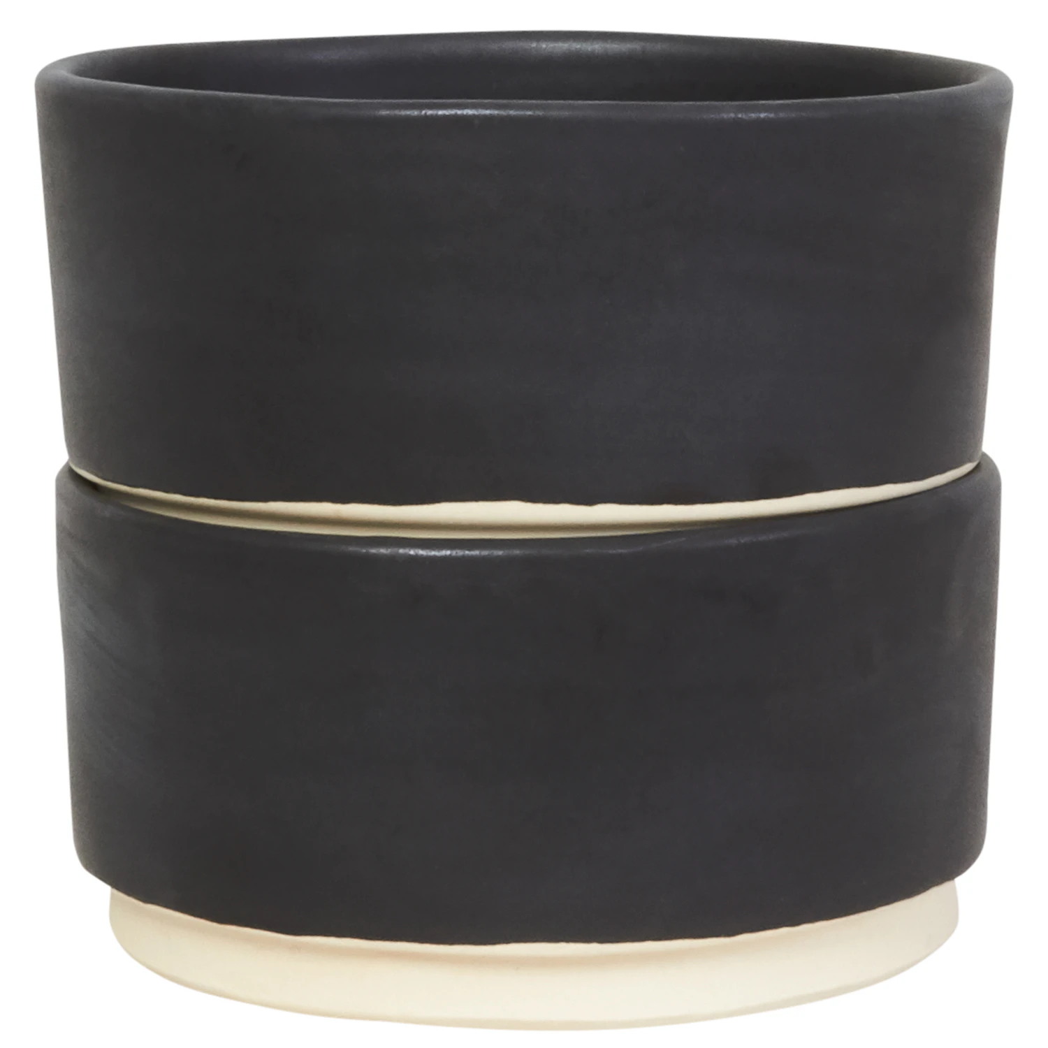 Frama Otto Sk&aring;ler 2-pk &Oslash;12,5 Cm Svart -  Dessertsk&aring;ler Stengods Sort - 5003