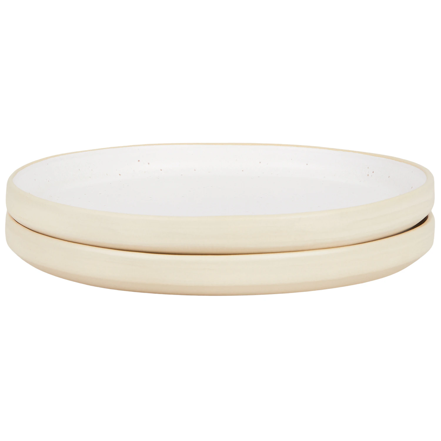 Frama Otto Tallerkener 2-pk &Oslash;25 Cm  -  Tallerkener Stengods Hvit - 5011