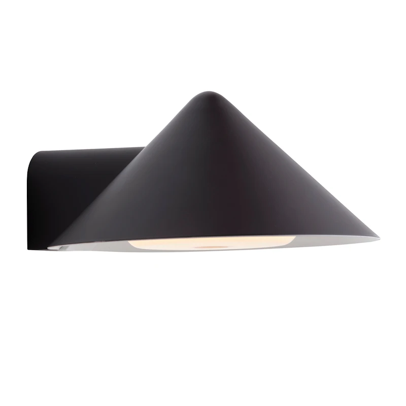 Grasp Vegglampe, Matt Sort