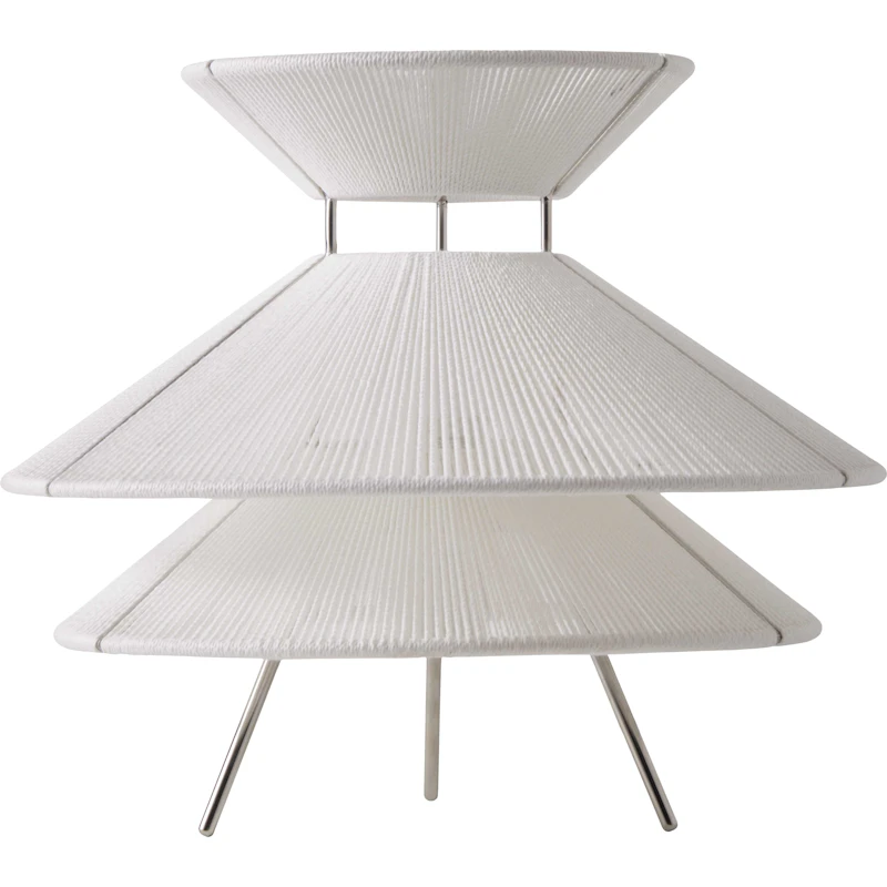 Kiku Bordlampe 35,5 cm, Hvit