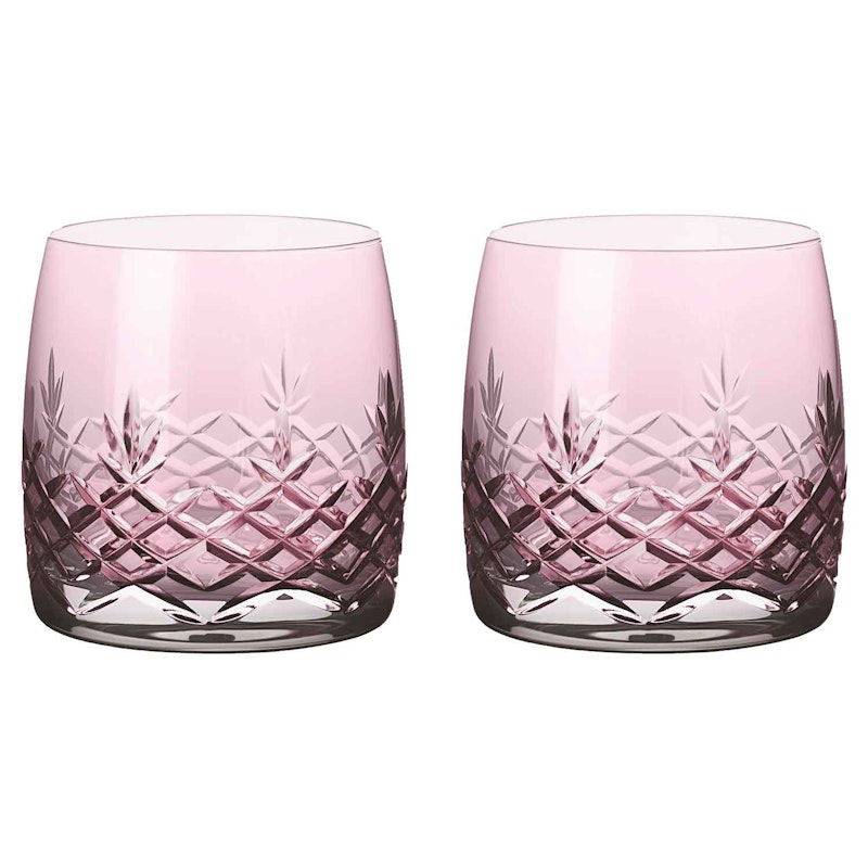 Crispy Aqua Glass 2-pk, Topaz