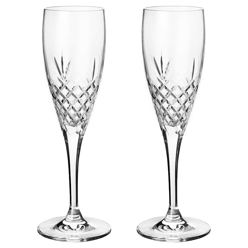 Crispy Celebration Champagneglass 23 cl, 2-pk