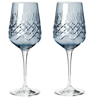 Frederik Bagger Crispy Madame Hvitvinsglass 35 Cl 2-pk  -  Vinglass Krystall Sapphire - 10433