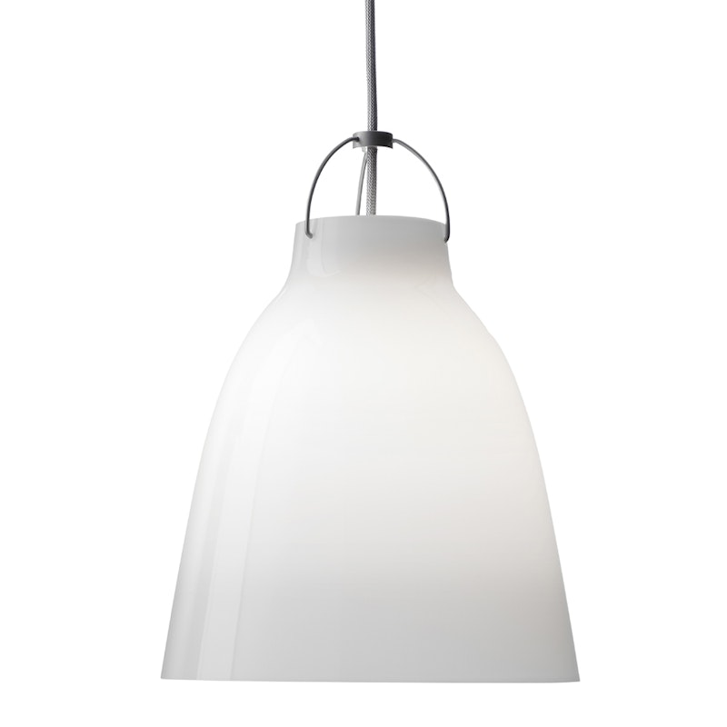 Caravaggio Opal Taklampe P2, Ledning 3 m, Hvit