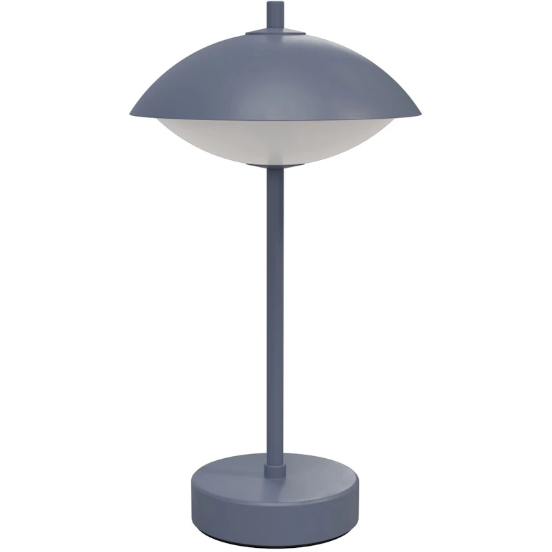 Clam Bordlampe Bærbar, Dusk Blue