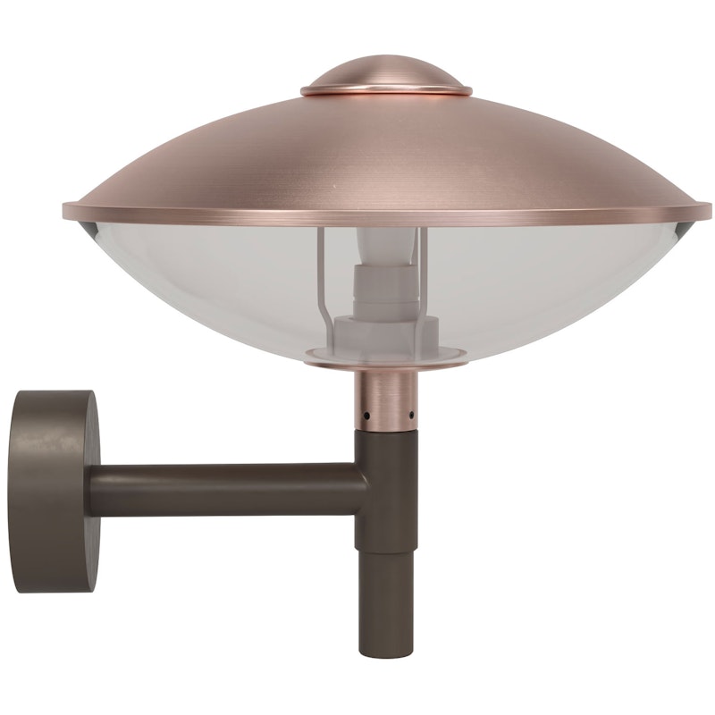 HL410 Vegglampe, Kobber / Klar