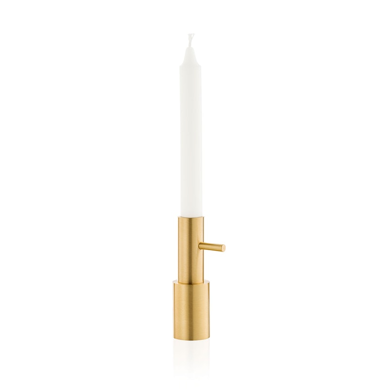 Jaime Hayon Candleholder Lysestake Single No2 H:13 cm, Messing