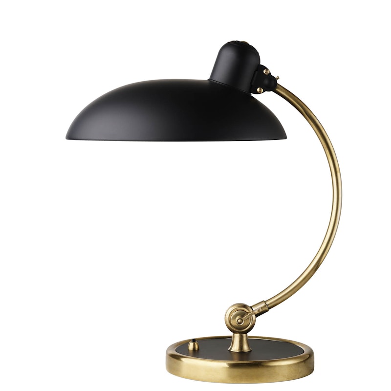 Kaiser Idell 6631-T Luxus Bordlampe, Messing / Matt Black