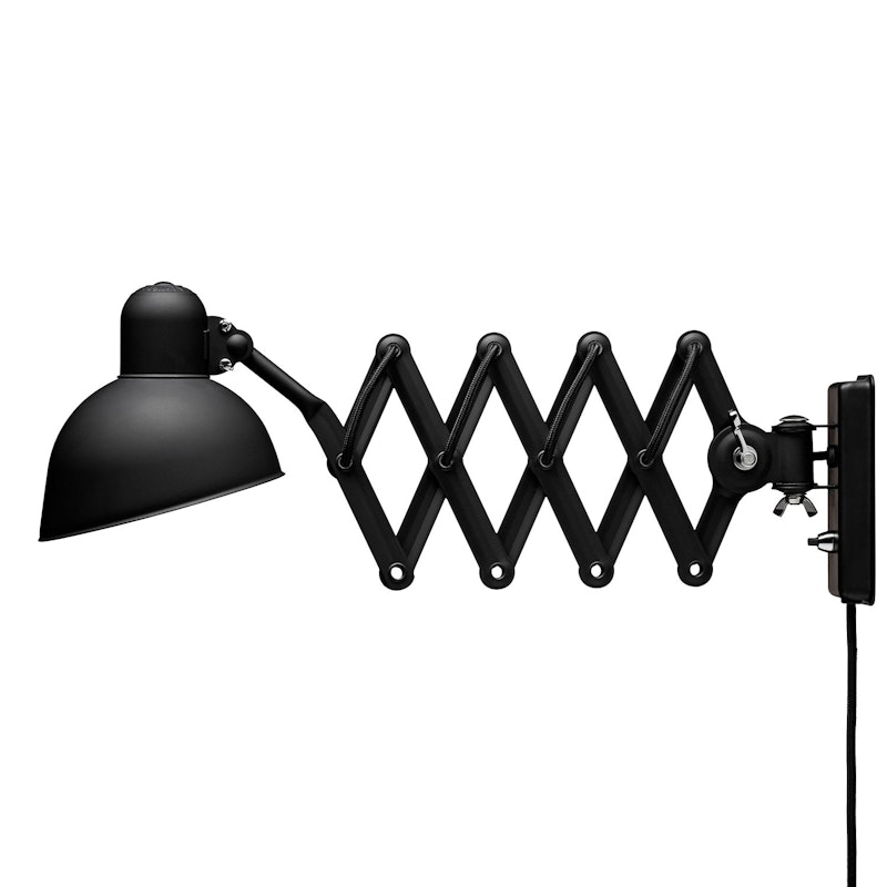 Kaiser Idell 6718-W Vegglampe, Matt Black