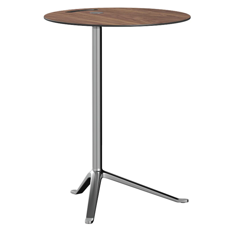 Little Friend KS12 Sidebord Valnøtt/Polert Aluminium