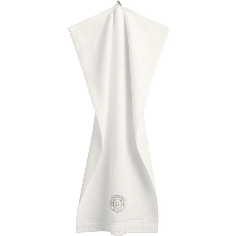 Crest Håndkle 30x50 cm, Hvit