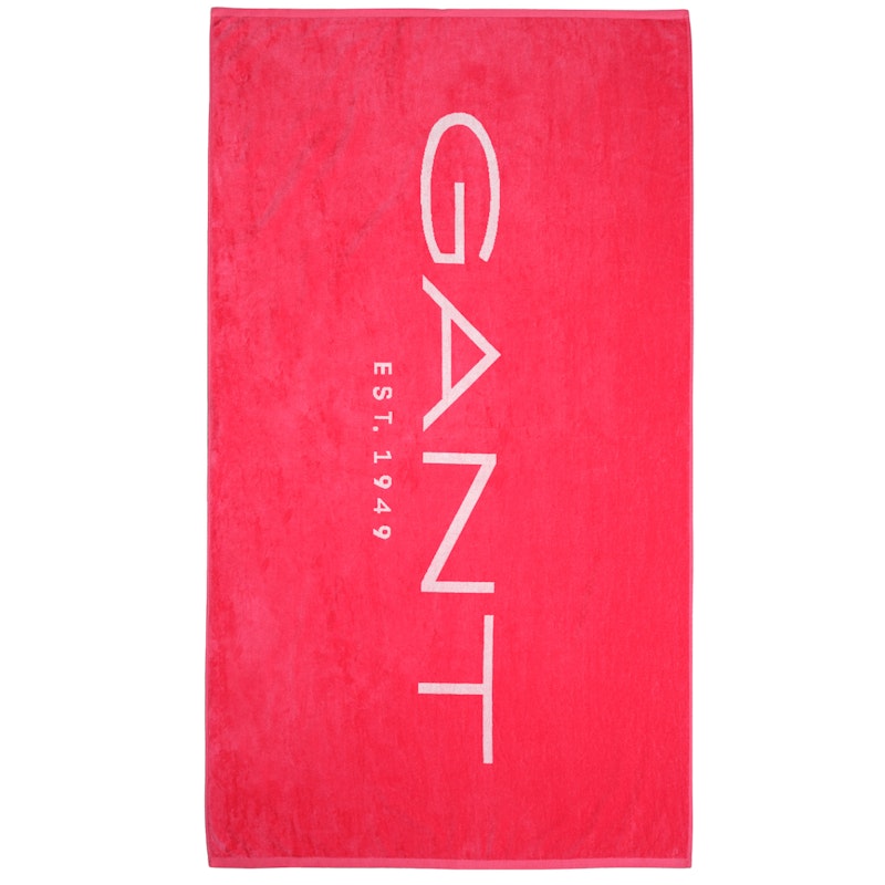 Gant Est. 1949 Strandhåndkle 100x180 cm, Watermelon Red