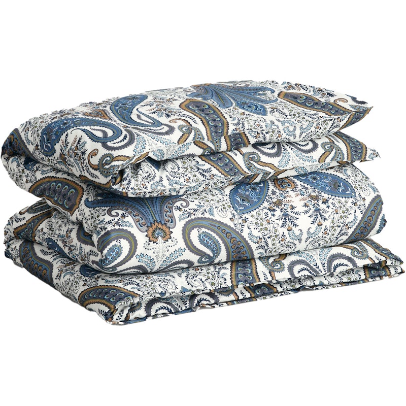 Key West Paisley Dynetrekk 220x220 cm, Sateen Blue