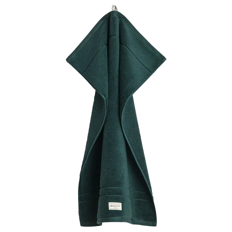Premium Håndkle 30x50 cm, Tartan Green