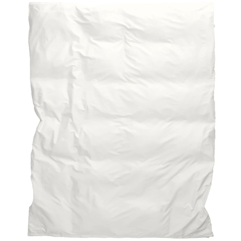 Sateen Stitch Dynetrekk 150x210 cm, Hvit
