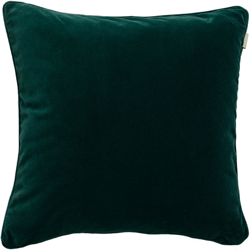 Velvet Putetrekk 50x50 cm, Tartan Green