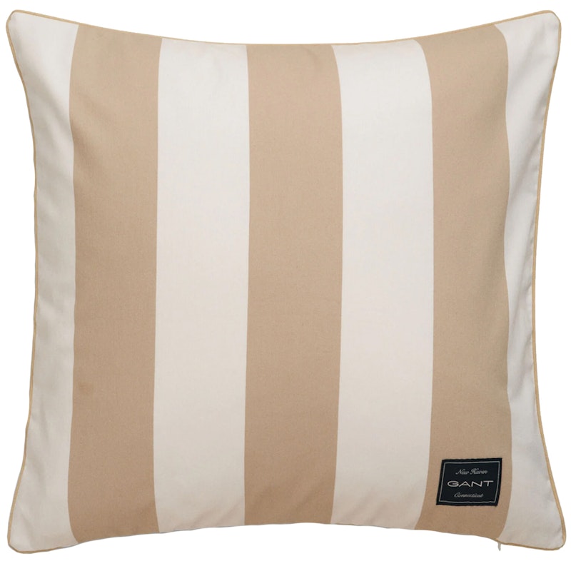 Yacht Stripe Pute 50x50 cm, Beige