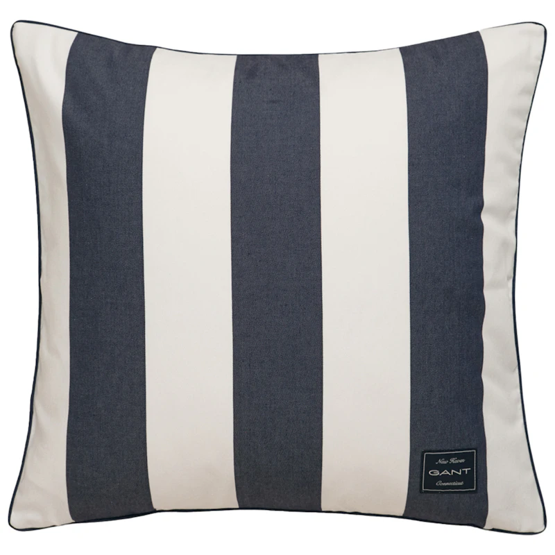 Yacht Stripe Pute 50x50 cm, Marine