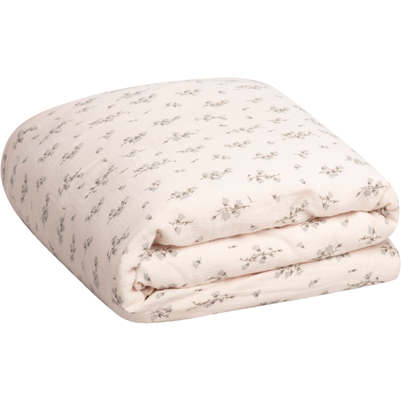 Bluebell Muslin Dynetrekk, 220x220 cm