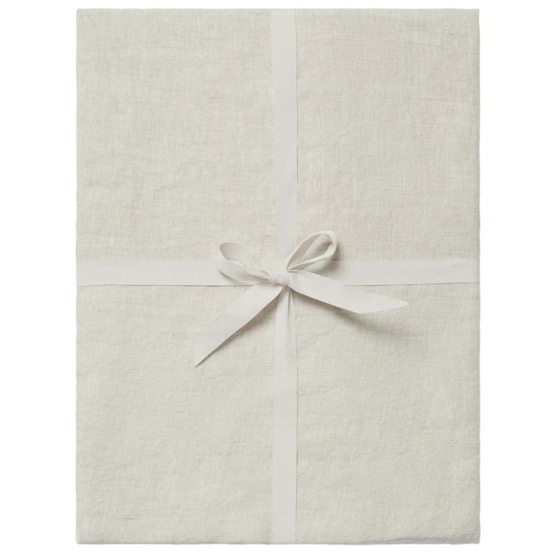 Linen Fitted Sheet Double, 160x200 cm
