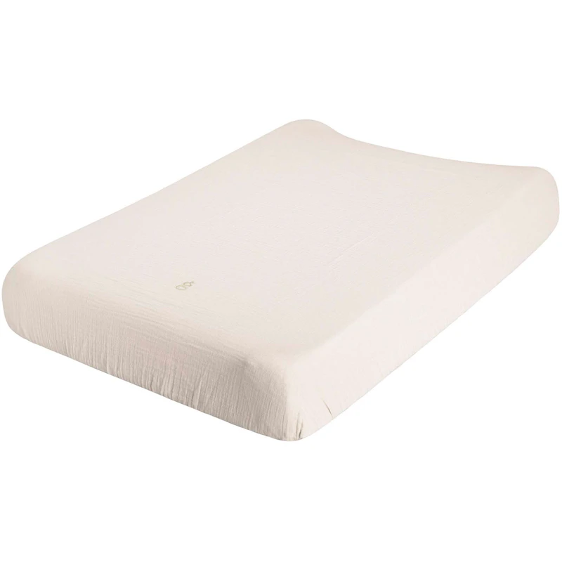 Eggshell Muslin Stellemattetrekk, 50x70 cm
