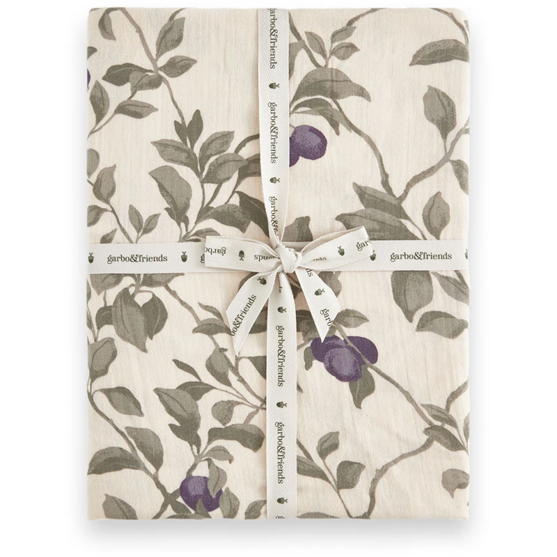 Plum Muslin Stretchlaken, 180x200 cm