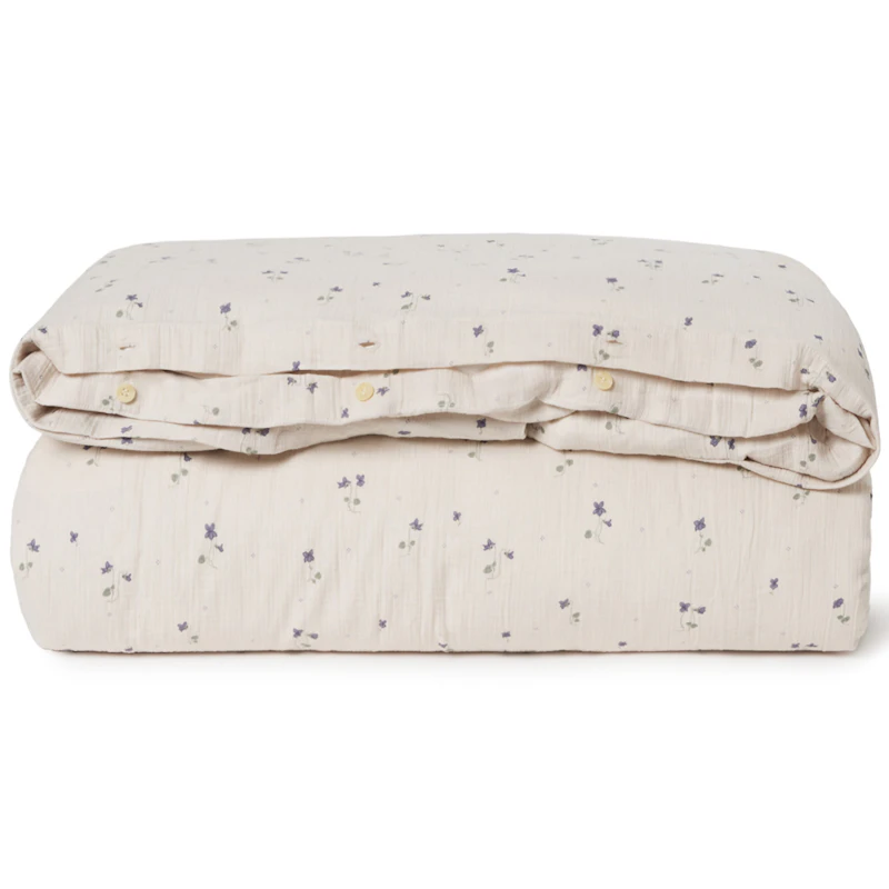 Viola Dynetrekk Dobbel Musselin, 220x220 cm