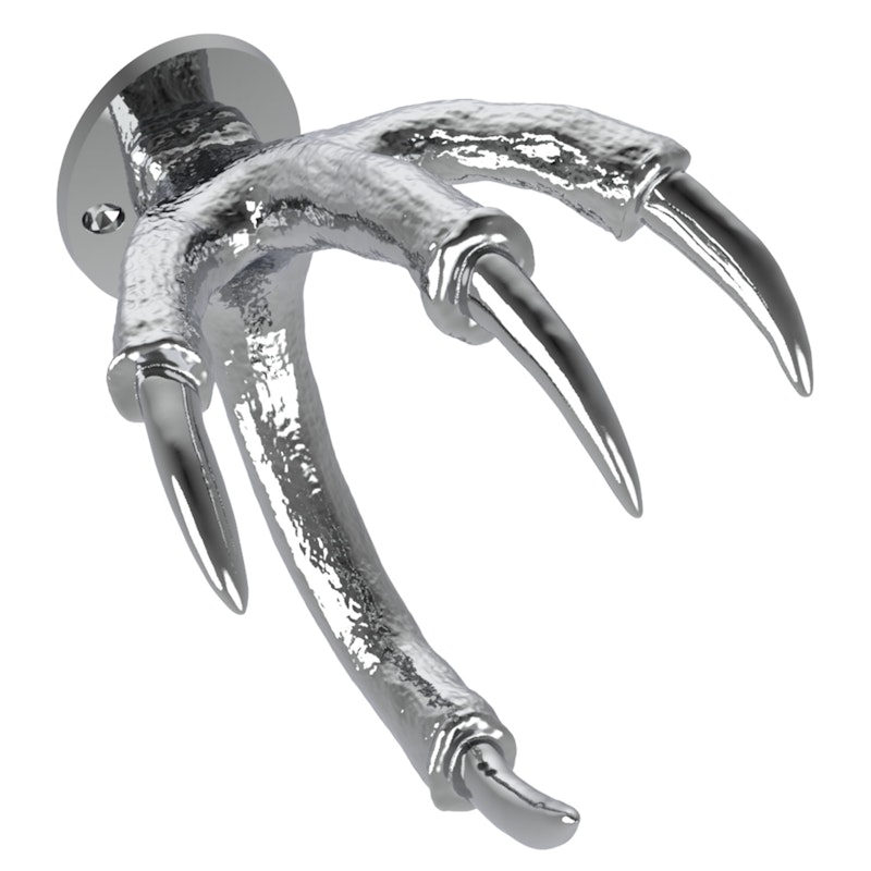 Garden Glory Claw Veggfeste, Silver