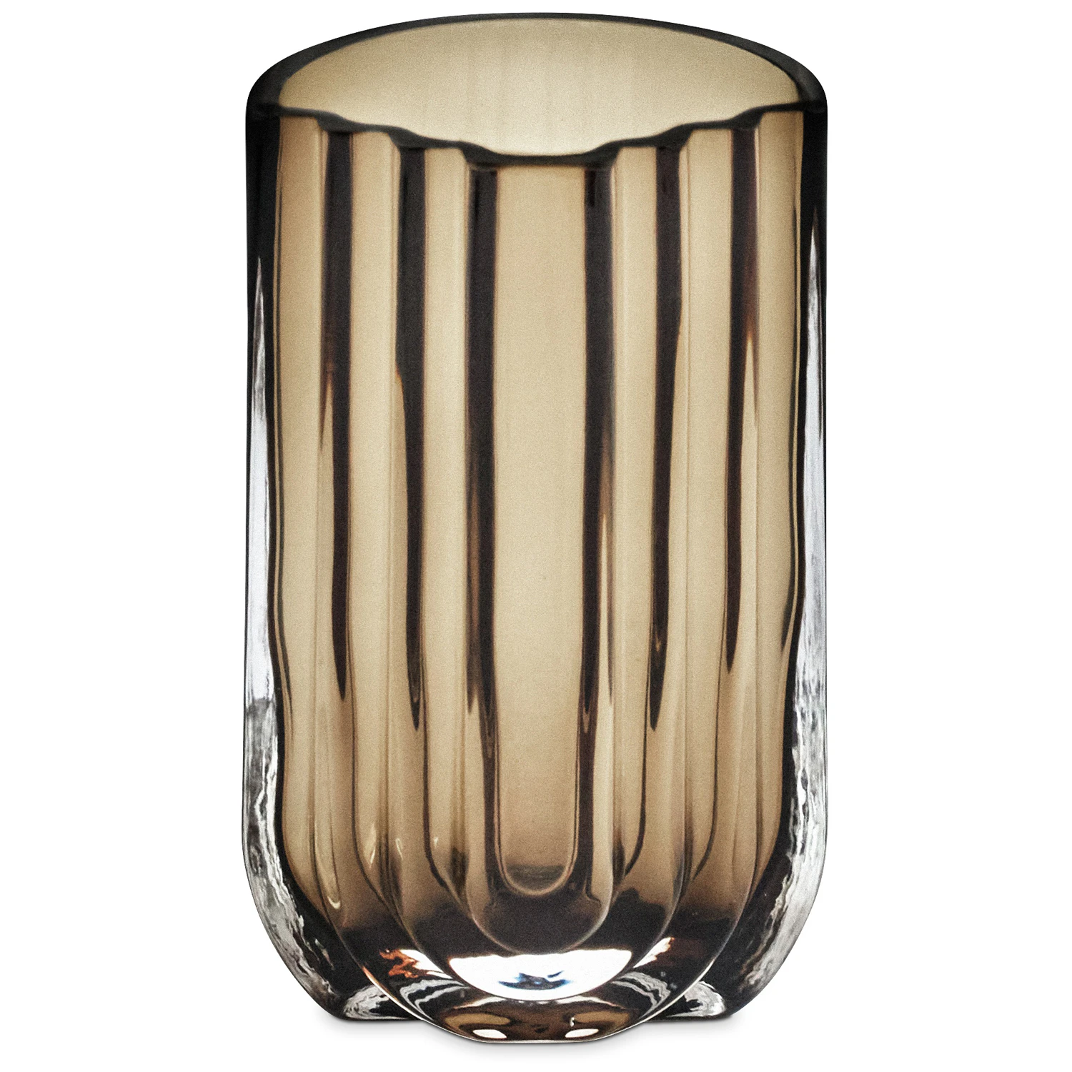 Gejst Vima Vase 19,5 Cm  -  Vaser Glass Smoked - G10376