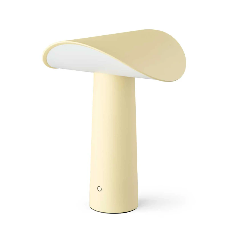 Lium Bordlampe Bærbar, Lysegul