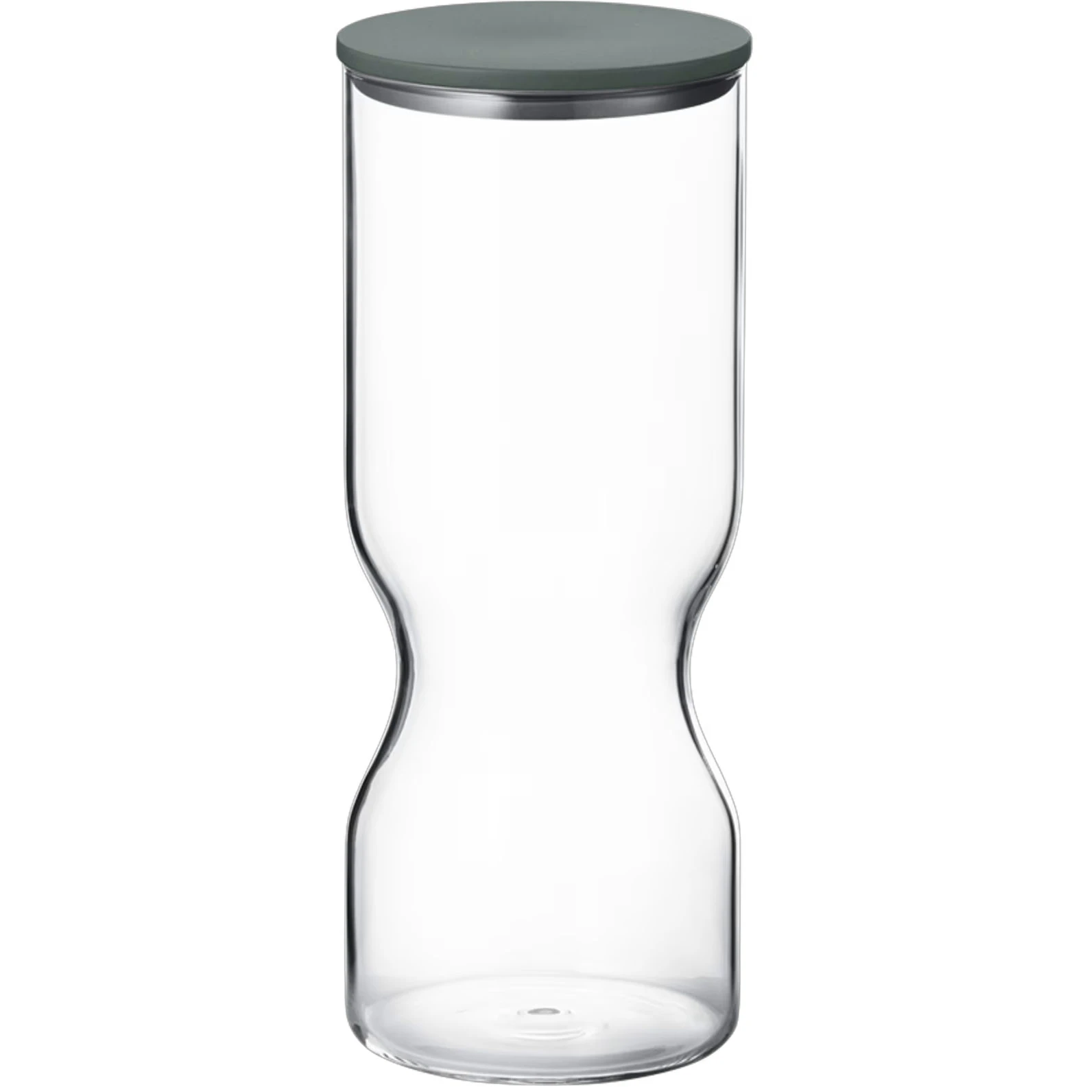 Georg Jensen Alfredo Oppbevaringskrukke 150 Cl  /  -  Oppbevaringsbokser & Lokk Glass Gr&oslash;nn - 10020339