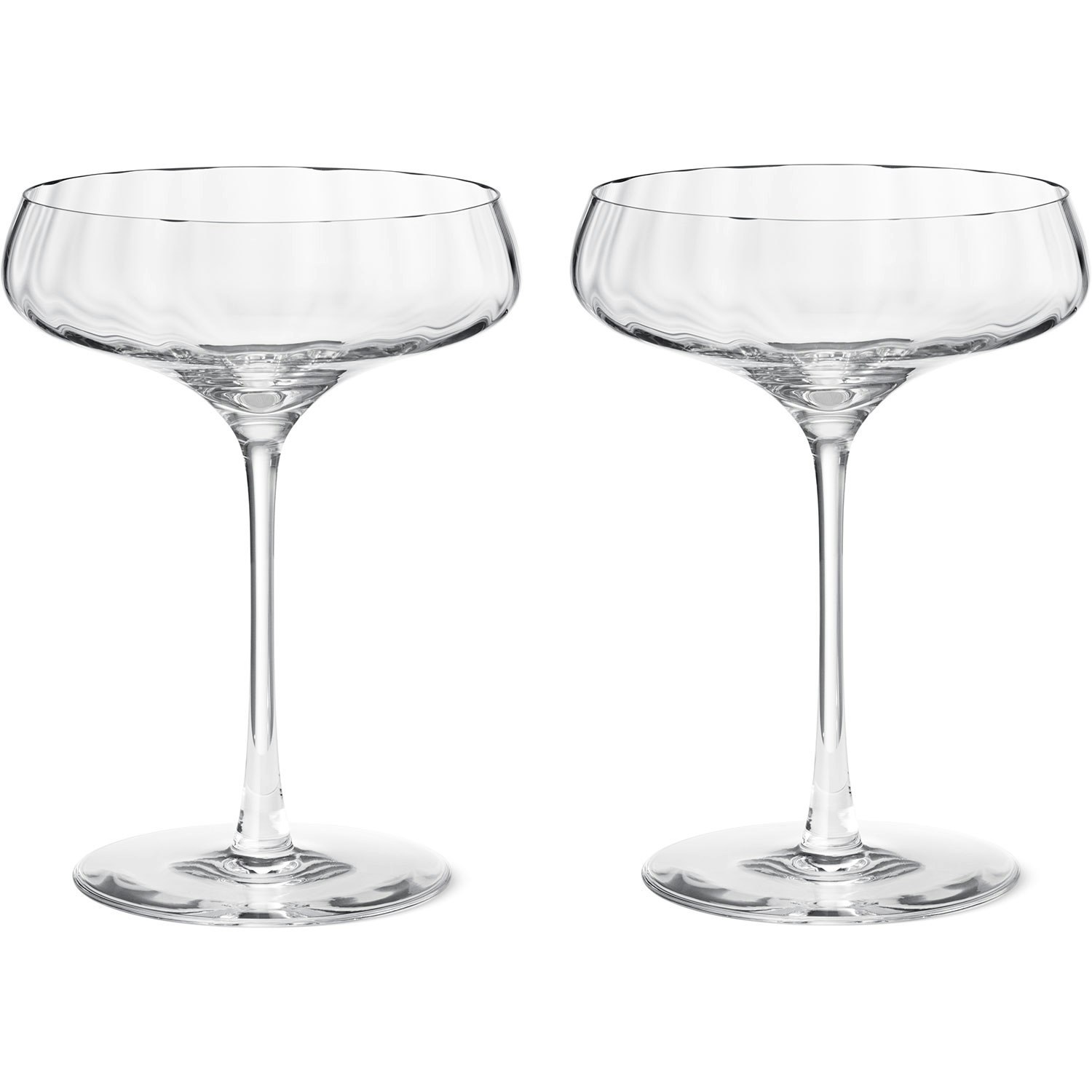 Georg Jensen Bernadotte Cocktailglass 20 Cl 2-pk -  Martiniglass & Cocktailglass Krystall Klar - 10019696