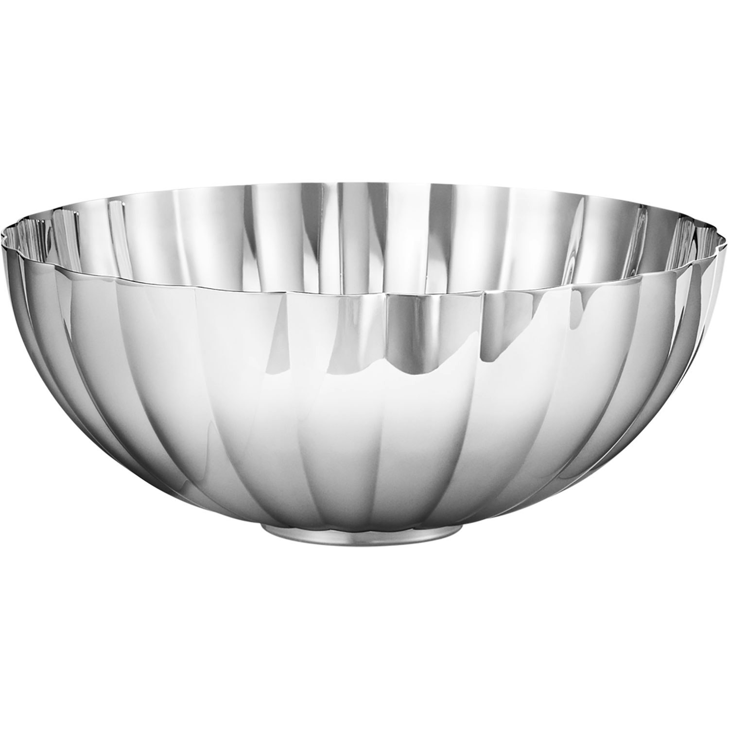 Georg Jensen Bernadotte Sk&aring;l Medium 17,5 Cm -  Serveringssk&aring;ler Rustfritt St&aring;l - 10015891