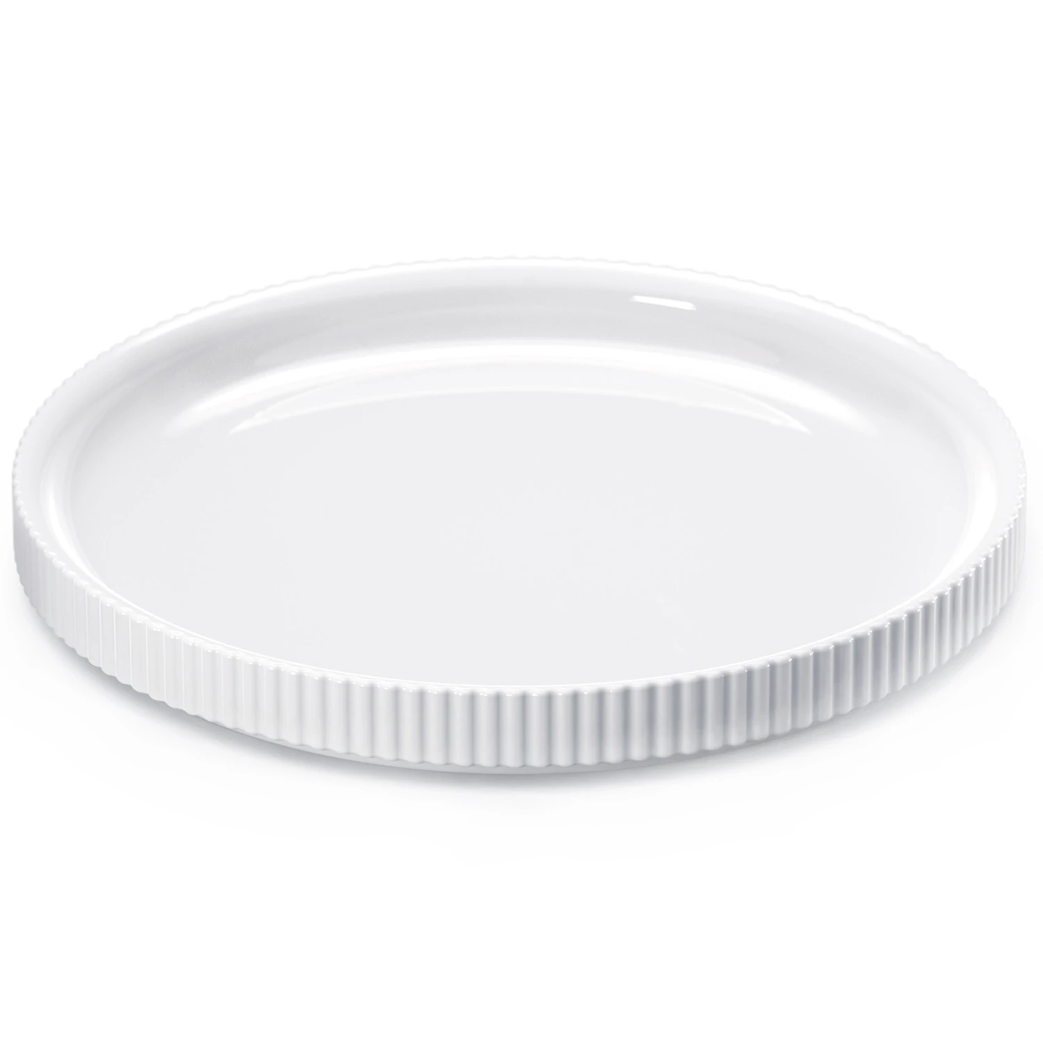 Georg Jensen Bernadotte Tallerken &Oslash;17 Cm -  Asjetter Porselen Hvit - 10019912