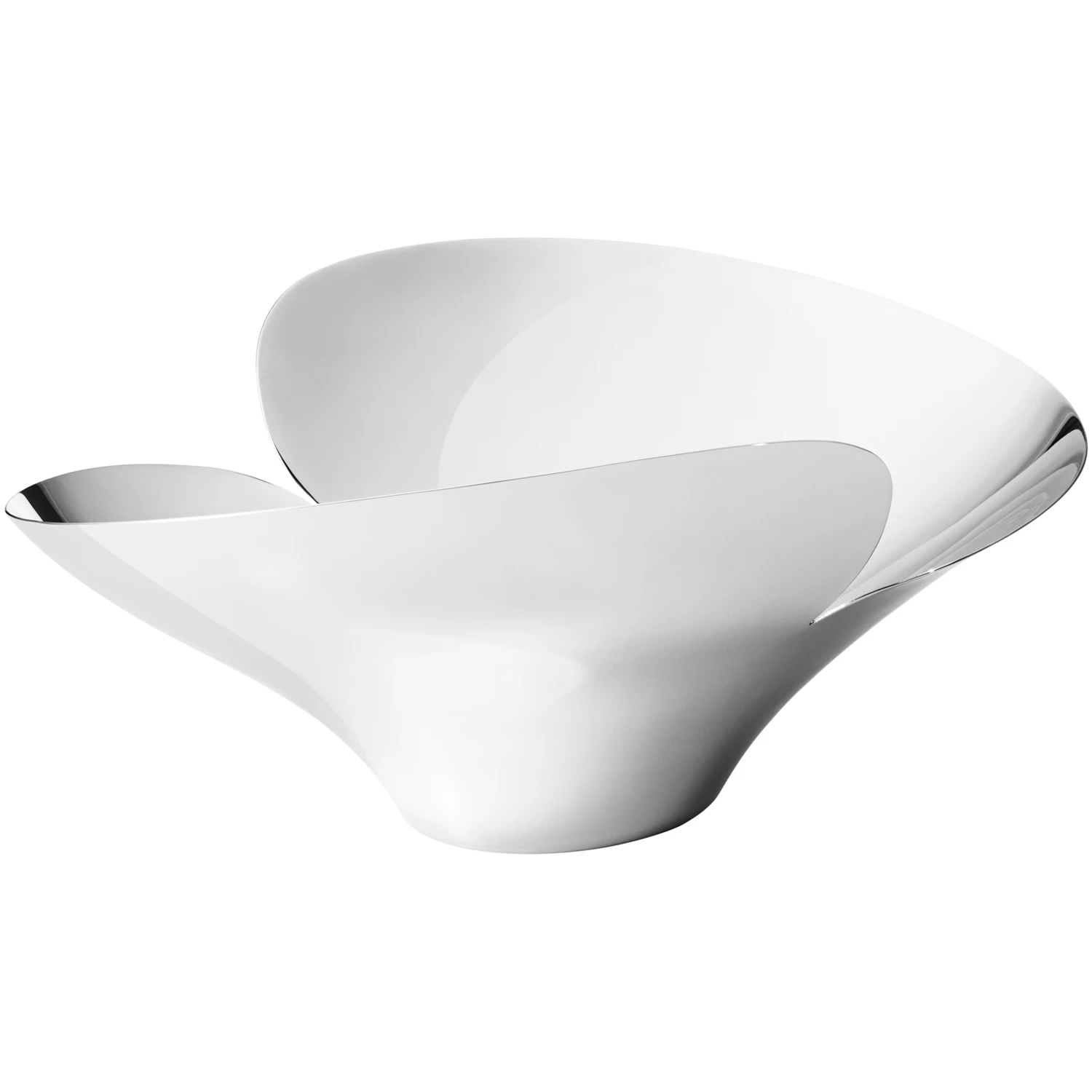 Georg Jensen Bloom Botanica Sk&aring;l  35 Cm Stor -  Serveringssk&aring;ler Rustfritt st&aring;l - 10020758