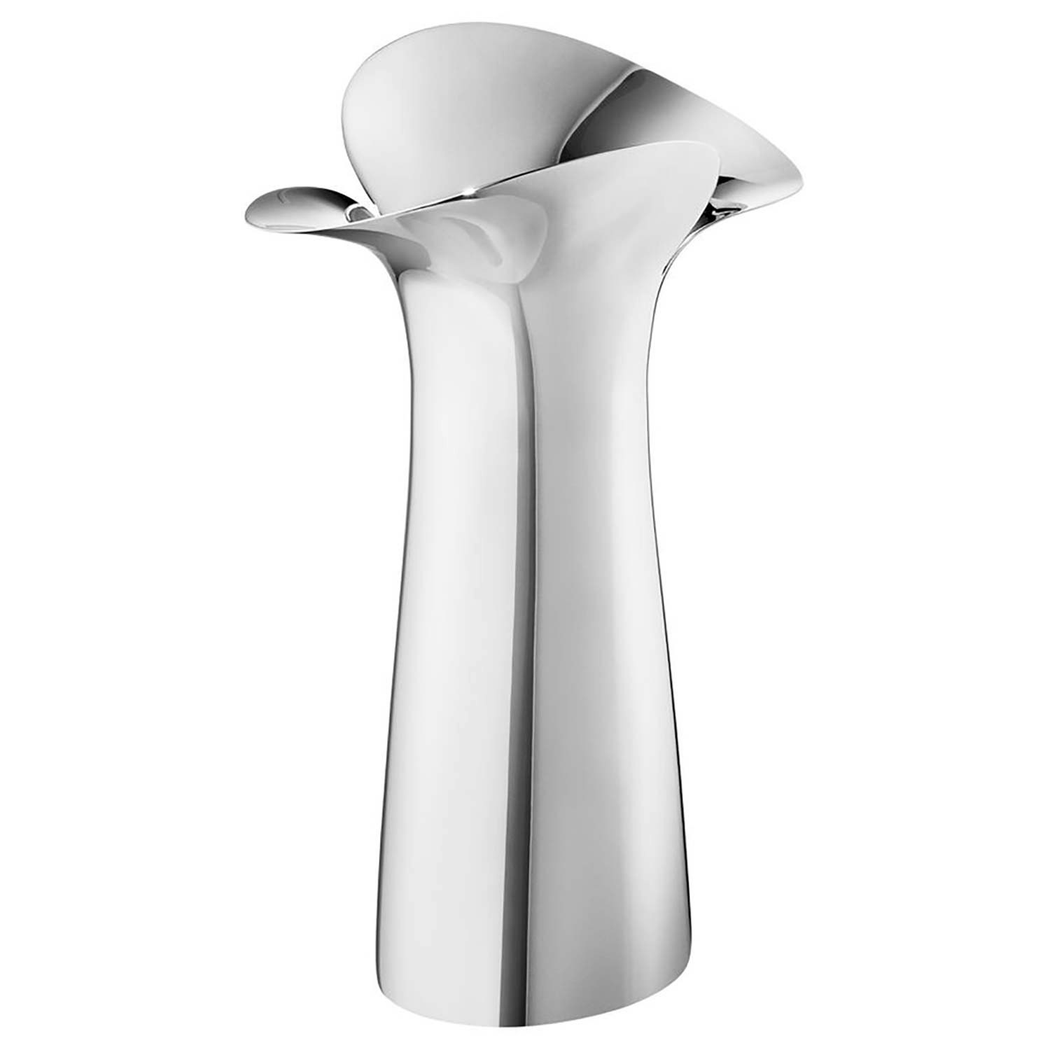 Georg Jensen Bloom Botanica Vase 15 Cm -  Vaser Rustfritt st&aring;l - 10016983
