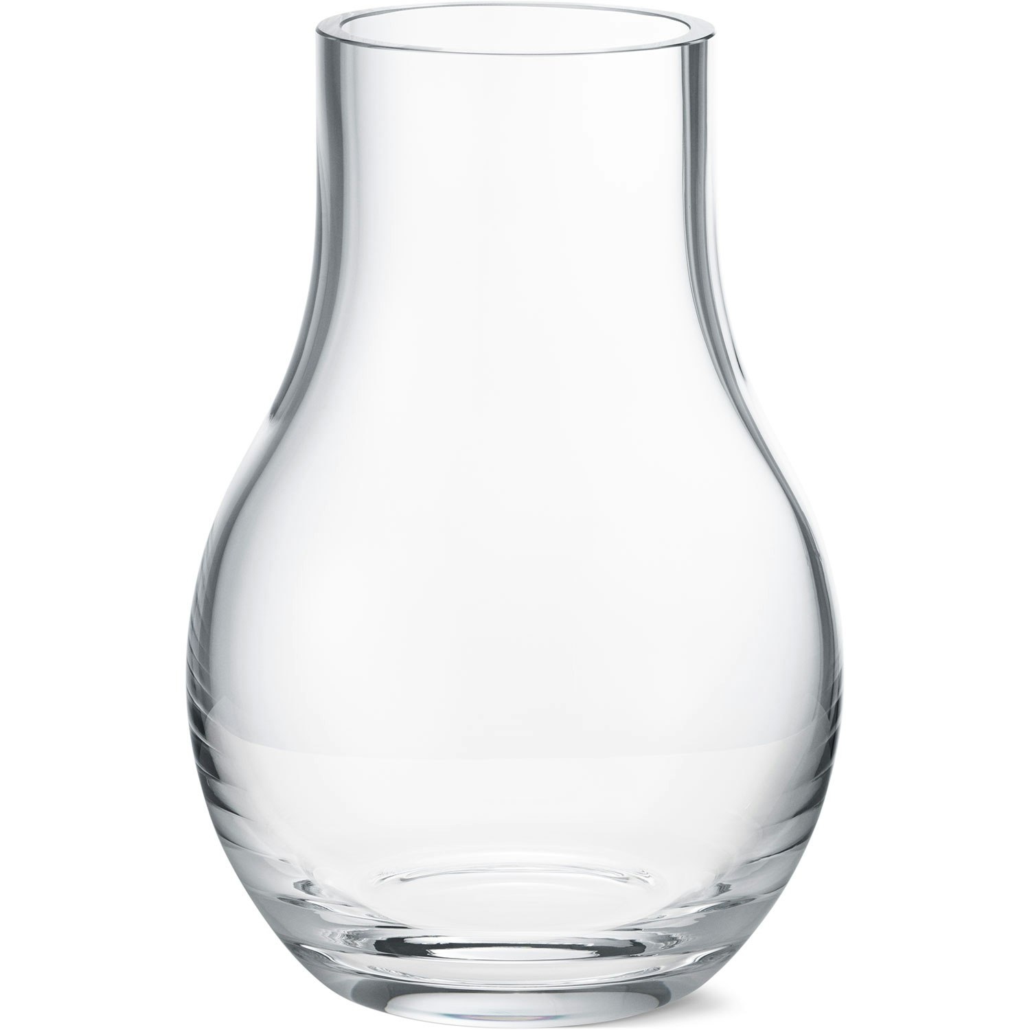Georg Jensen Cafu Vase  21,6 Cm -  Vaser Glass Klar - 10019702