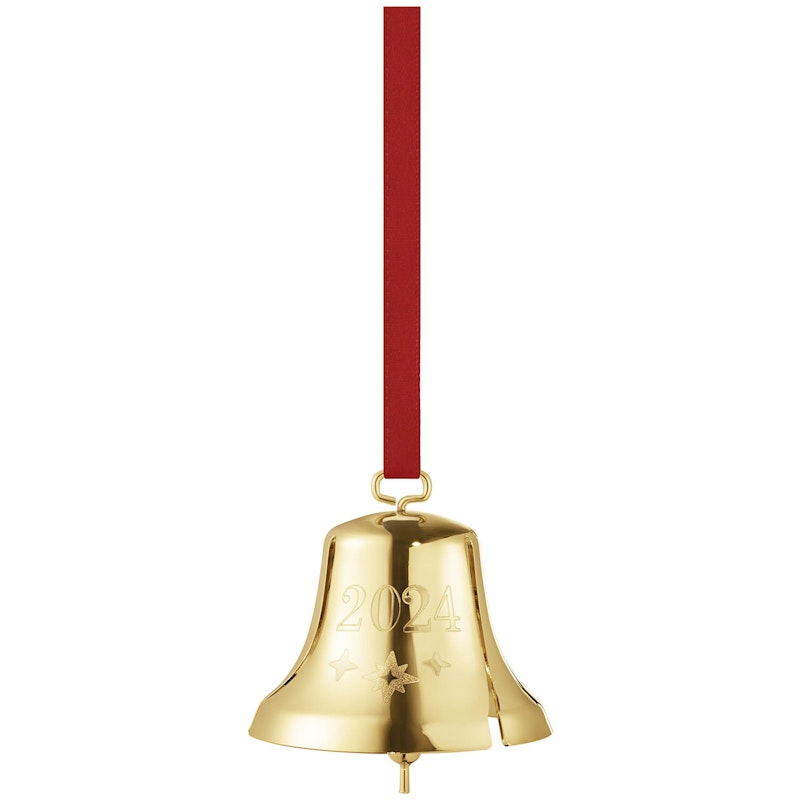 Bell Julepynt, Gold Plated