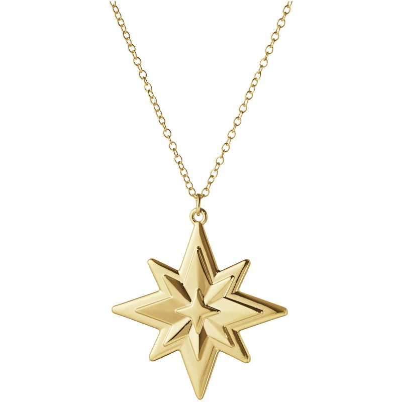 Star Julepynt, Gold Plated