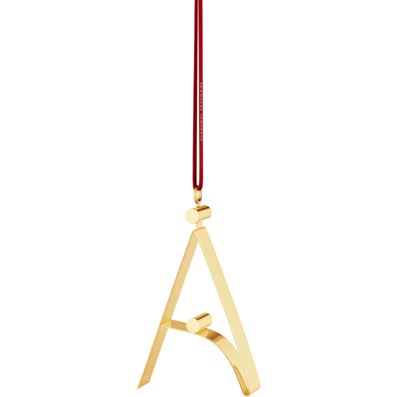 Julepynt 18k Gullplettert, A