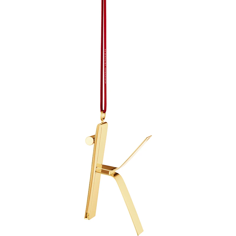 Julepynt 18k Gullplettert, K