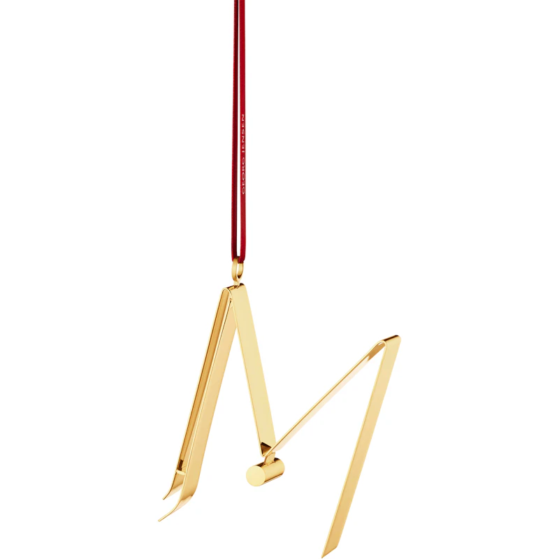 Julepynt 18k Gullplettert, M