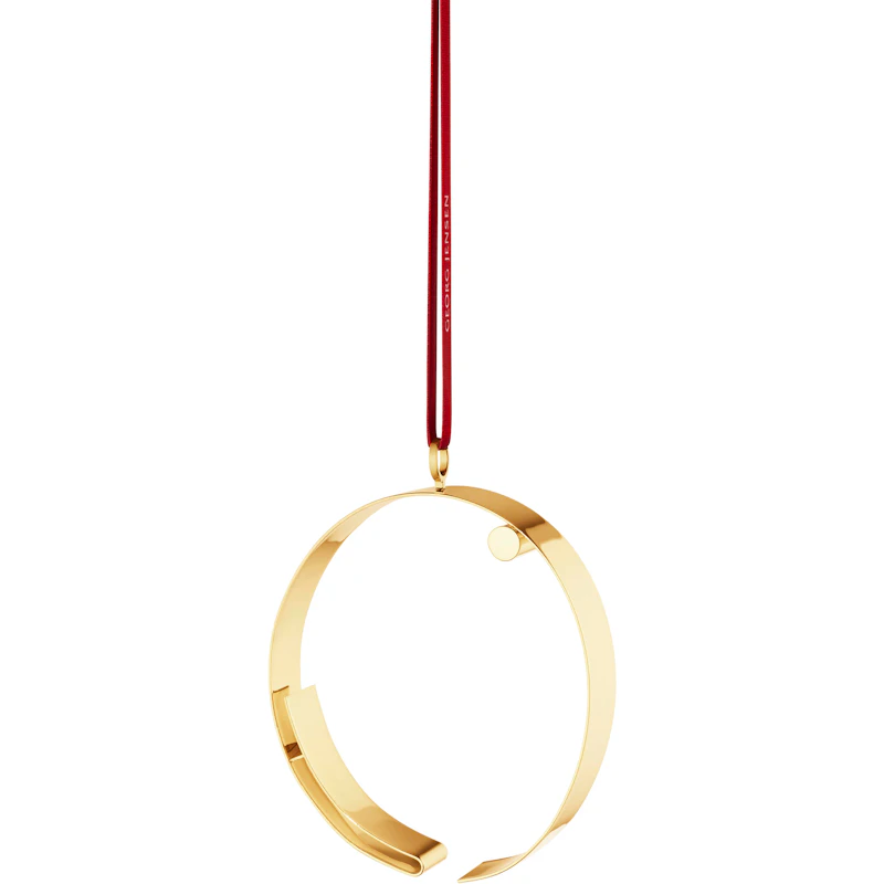 Julepynt 18k Gullplettert, O