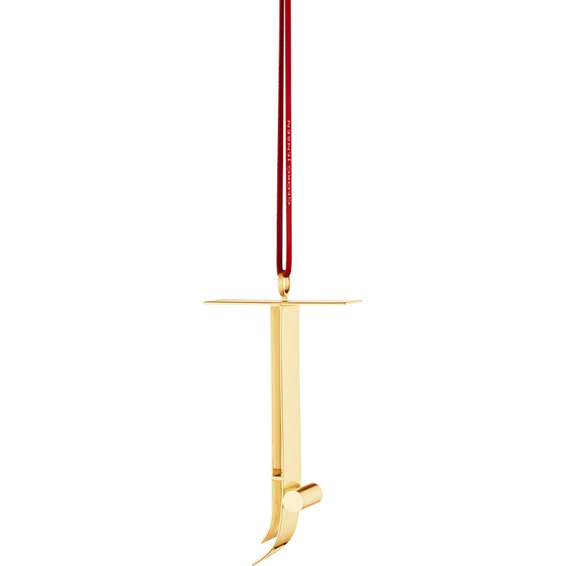 Julepynt 18k Gullplettert, T