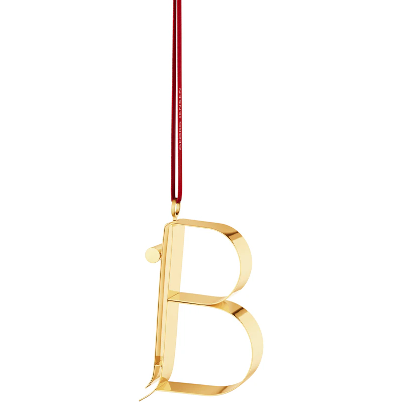 Julepynt 18k Gullplettert, B