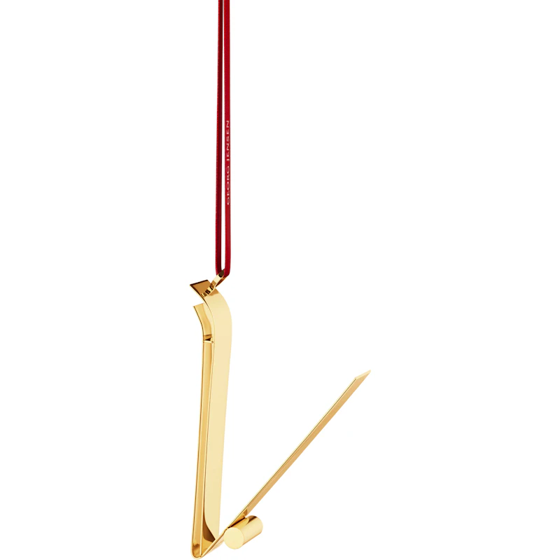 Julepynt 18k Gullplettert, V