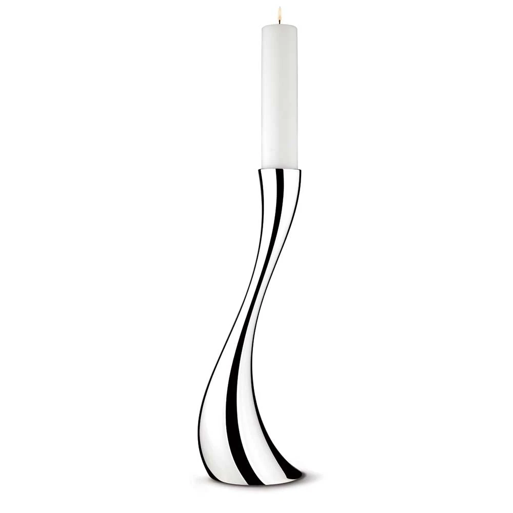 Georg Jensen Cobra Gulvstake Medium 50 Cm -  Lysestaker Rustfritt st&aring;l - 3586632