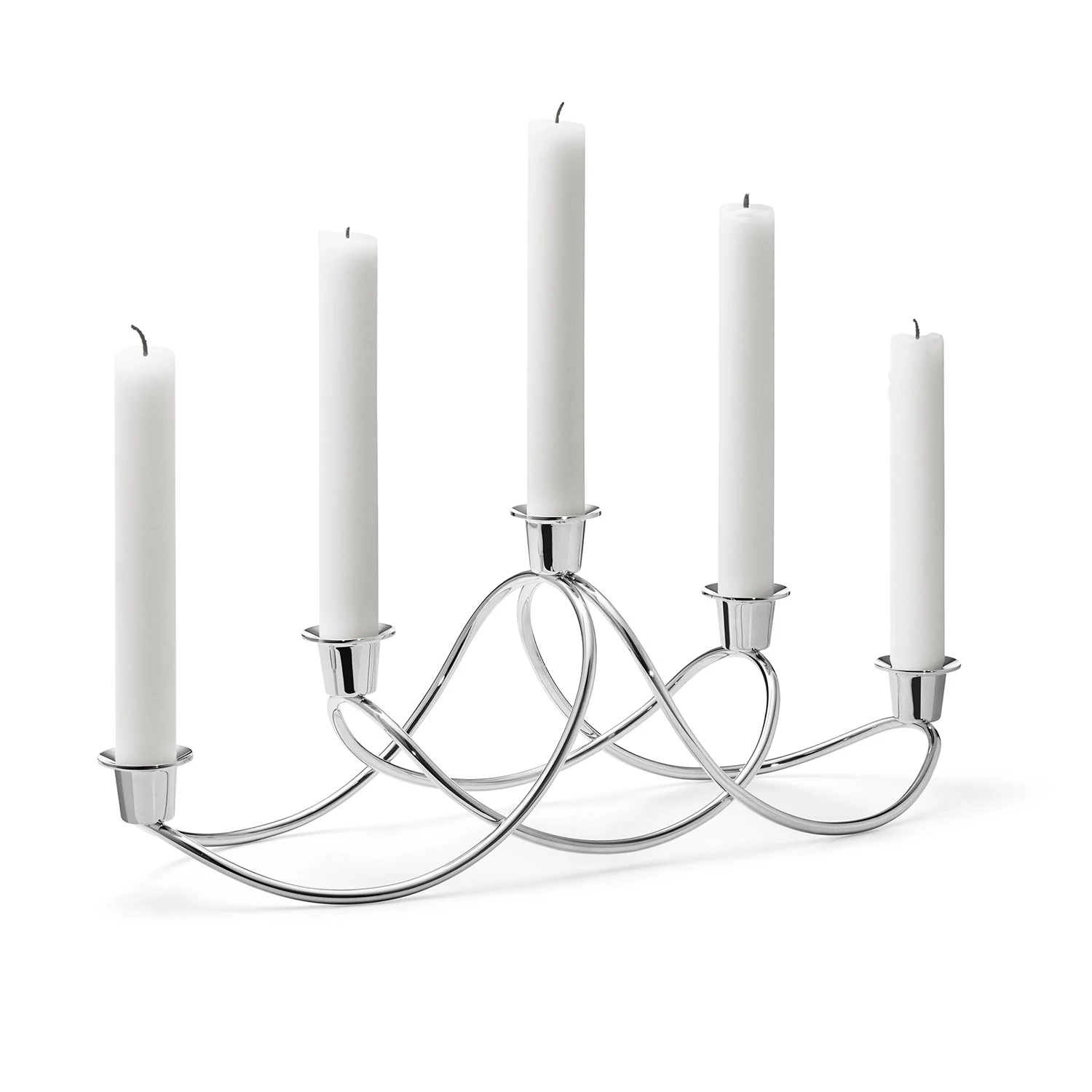 Georg Jensen Harmony Lysestake  -  Lysestaker Rustfritt st&aring;l - 3586143