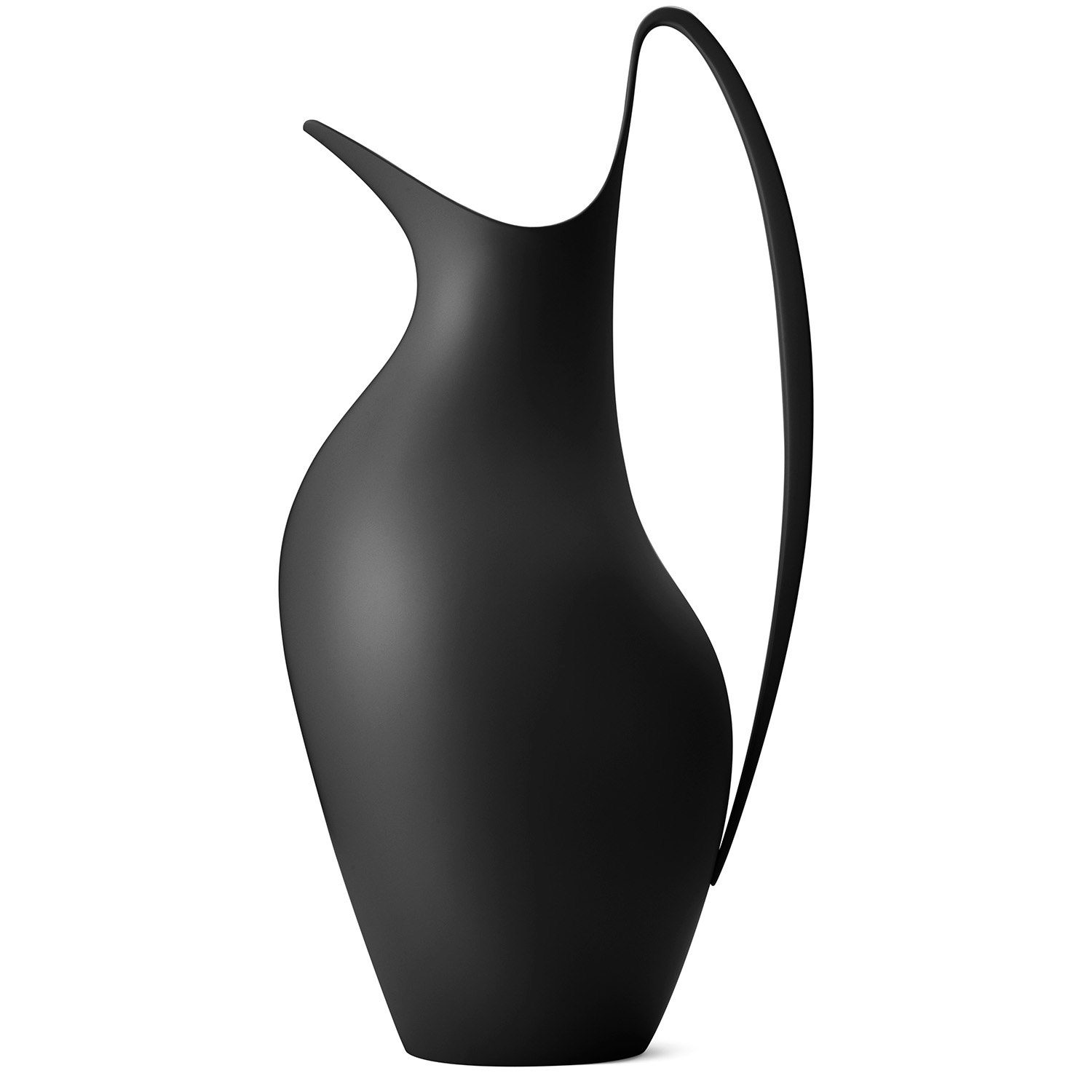 Georg Jensen Koppel Mugge 1.2 L Midnight Black -  Vannkarafler & Vannkanner Rustfritt St&aring;l Sort - 10019718