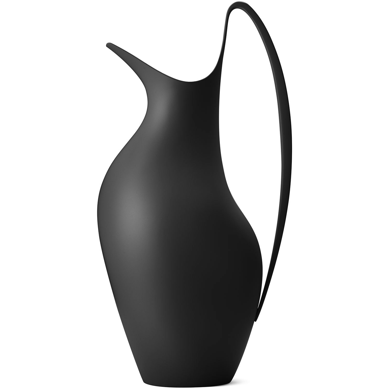 Georg Jensen Henning Koppel Mugge 0.75 L  -  Vannkarafler & Vannkanner Rustfritt St&aring;l Midnight Black - 10020468